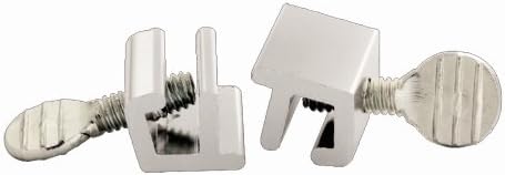 Window Slide Stop - 2 Pack in Aluminum (Set of 10)