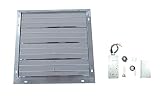 VES Motorized Exhaust/Intake Shutter Kit with Shutter and Motor for Greenhouses or Shops (16")