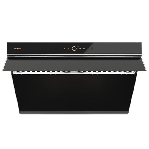FOTILE JQG7507 Under Cabinet or Wall Mount Kitchen Range Hood 1100 CFM 4 Speed Level with LED Lights, Fingerprint Resistance and Motion Control