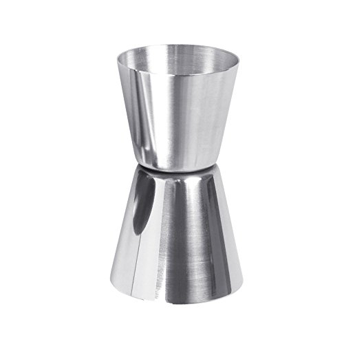 Lucky Monet 5PCS Stainless Steel Cocktail Shaker Bar Set Bar Tool Mixer Kit with Professional Drink Shaker, Strainer, Measuring Jigger, Ice tong, Bottle Opener