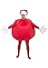 Adult Apple Costume
