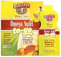 Barlean's Organic Swirl to Go Fish Oils, Mango Peach, 30 Count