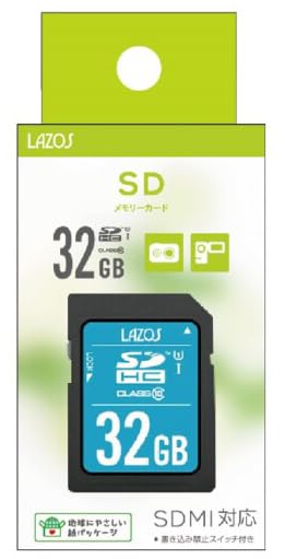 Lazos SDHCカード 32GB class10の商品画像