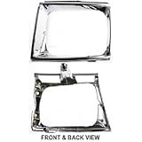 QP Z5769-a Toyota Chrome Passenger Headlight Door Grille