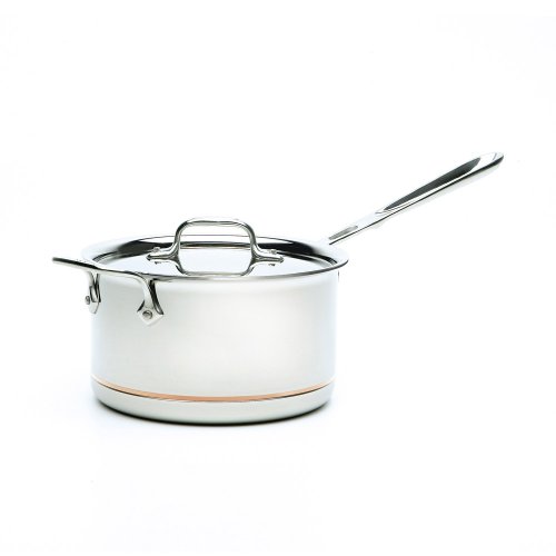 AllClad 6201.5 SS Copper Core 5Ply Bonded Dishwasher Safe Saucepan