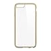 LUVVITT [ClearView] Hybrid Scratch Resistant Back Cover with Shock Absorbing Bumper designed for Apple iPhone 6/6s (4.7) Transparent Gold