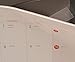 VELCRO Brand - Thin Clear Fasteners | General Purpose/ Low Profile | Perfect for Home or Office | 3 1/2in x 3/4in Strips, Clear