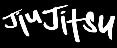 Brazilian Jiu Jitsu Graffiti Style Car/Window Sticker 3.5" X 10" Decal By Decals N Tees