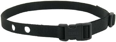 Dog Fence Receiver Heavy Duty Replacement Strap Black by TUFF Collar