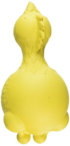JW Pet Company Ruffians Chicken Dog Toy, Medium (Colors Vary)