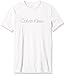 Calvin Klein Men's Short Sleeve Space Dye Ck Logo Crew Neck T-Shirt