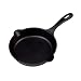 Victoria SKL-206 Mini Cast Iron Skillet. Small Frying Pan Seasoned with 100% Kosher Certified Non-GMO Flaxseed Oil, 6.5", Black primary