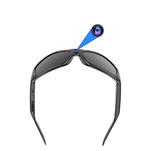 OhO Video Glasses Pro,24M Resolution H.265 Sports Sunglasses Cam with