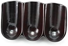 Skyway Devon 3 Pipe Wood Tobacco Pipe Stand Rack Holder - Dark Cherry