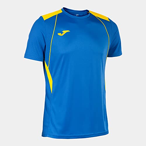 Camiseta Manga Corta Championship VII Royal Amarillo