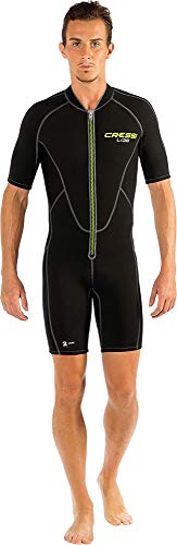 Cressi Lido Man Shorty Wetsuit - Mens Shorty Wetsuit for Snorkelling, Swimming and Water Sports, 2mm Ultra Stretch Neoprene