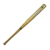 Oakland Athletics Official MLB Natural Wood Mini Baseball Bat by Coopersburg Sports