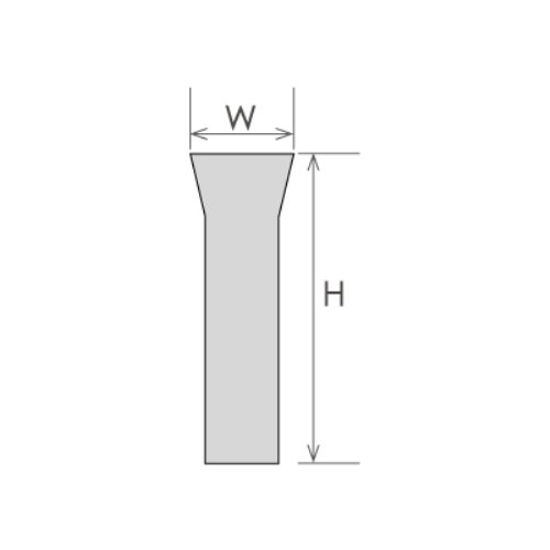 HHIP 2000-7025 1/8 x 1/2 x 4-1/2 Inch 8% Cobalt Parallel Type Cut-Off Blade-P3S