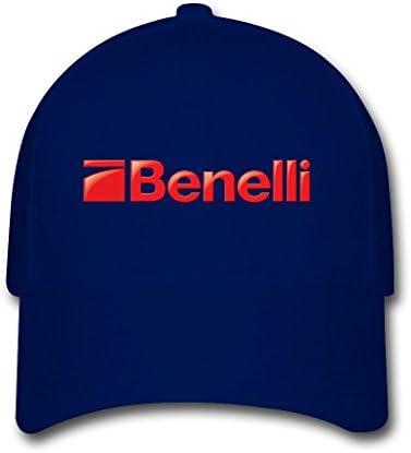 LEU Unisex Benelli Moto Logo Adjustable Baseball Caps Navy