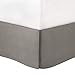 Madison Park Amherst Faux Silk Comforter Set-Casual Contemporary Design All Season Down Alternative Bedding, Matching Shams, Bedskirt, Decorative Pillows, Cal King(104