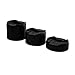BTSD-home Adjustable Bed Risers Table Risers or Furniture Risers (8, Black)