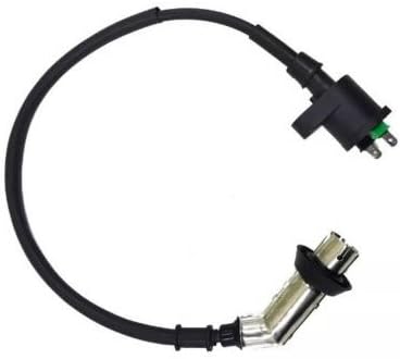 PERFORMANCE IGNITION COIL with SPARK PLUG METAL CAP 50-250CC GY6 4 STROKE SCOOTER MOPED ATV GO KART DIRT BIKE - BMS PEACE VIP TAOTAO ROKETA SUNL JMSTAR JONWAY ZNEN KYMCO