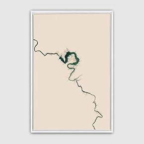 signwin Framed Canvas Wall Art Minimalistic Painting Canvas...