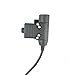 Z-TAC Tactical Headphone U94 Headset PTT Military Radio for Kenwood 2 Pin Black