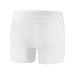 PROTECHDRY - Washable & Reusable Urinary Incontinence Cotton Boxer Brief Underwear for Men, White Large
