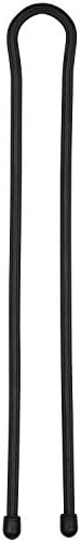 Nite Ize GT24-2PK-01 Gear Ties Reusable Rubber Twist Tie Black 24 Inch 2 Pack view 2
