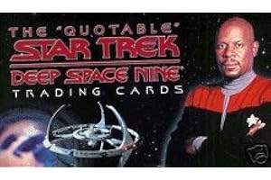 Rittenhouse The Quotable Star Trek Deep Space Nine Base Trading Card Set of 108
