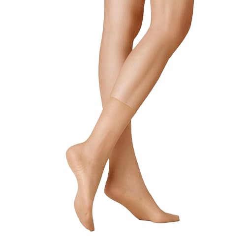 KUNERT Beauty 7 hauchdünn, calzini, Golden,