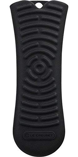 Le Creuset Silicone Handle Sleeve, Black - coolthings.us