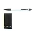 Cross Tech 2.2 Pearl White & Black Ballpoint Pen and Stylus Combo + Microfiber Screen Cleaning Cloth
