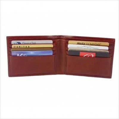 Bosca Old Leather 8 Pocket Executive Wallet - Dark Brown
