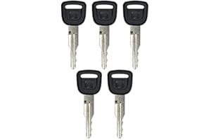 Ignition Keys Replacement for Kubota B, L and M Series Tractors T0270-81840, T0270-81820, 81840 (5)