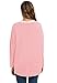 UGET Women's Sweater Casual Oversized Baggy Off-Shoulder Shirts Batwing Sleeve Pullover Shirts Tops Asia XXL Pink