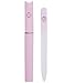 Malva Belle Best Crystal Glass Nail File & Travel Case - Heavy Duty Professional Nail Shaper - Lilac 2mm