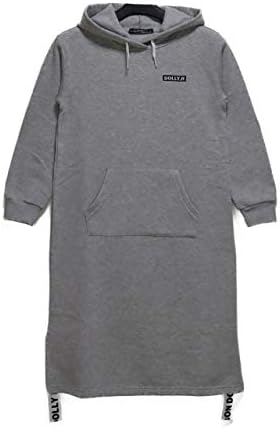 裏起毛 スウェット ワンピース 140cm 150cm 160cm ブラック グレー