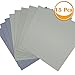 Anezus 15 Pcs 9 x 11” High Grit Wet and Dry Sandpaper Assortment 3000 5000 7000 for Car Auto Automotive Paint