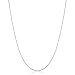 Kooljewelry Sterling Silver Rope Chain Pendant Necklace For Women (1.1 mm, 20 inch)