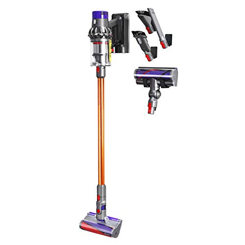 BUBM Vacuum Cleaner Accessory Holders Wall Mounted,Self-Adhesive Attachment Station for Dyson Handheld V6 V7 V8 V10 DC30 DC31 DC34 DC35 DC59 Cordless Vacuum Cleaners, Black