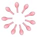 AZOWA Baby Pink Balloons 12 inch Pack of 100 Latex Balloon