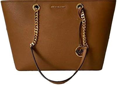 michael kors large black leather tote
