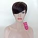 HOTKIS Short Human Hair Wigs Short Wigs Human Hair Pixie Cut Wigs for Black Women (SW806)