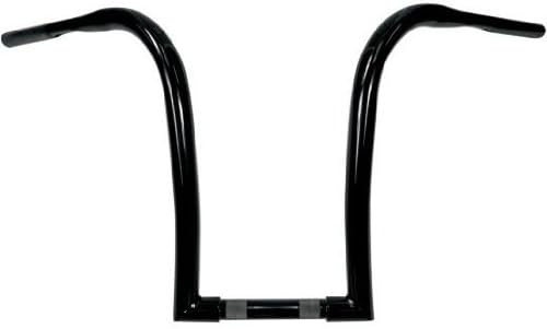 NYC Choppers 1 1/4in. Curves Ape Hanger Handlebar - 14in. Ape - Black , Color: Black, Handle Bar Size: 1 1/4in. NY-7341-14B