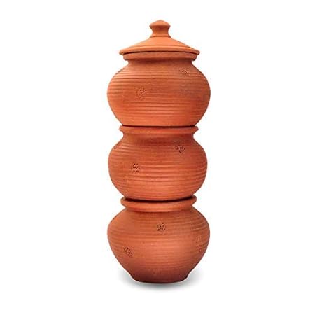 Daily Dump Motalota - 3 Tier Small Terracotta Home Composter