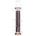 Woodlink NATUBE5 Audubon 4 Port Thistle Seed Tube Feeder, Brushed Copper primary