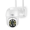 Hiseeu 2k 360° Pan/Tilt/Zoom Wireless Security Camera Outdoor, Floodlights,3 Megapixels,2.4G WiFi Camera,Light Alarm…