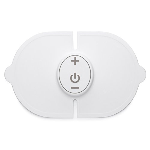 MeasuPro Reusable Tens Electrode Pad, Electronic Pulse Pain Relief Pad, Electrical TENS Nerve Stimulator, Tens Unit Therapy, Cordless w/ 5 User Modes, Timer and Carry Case, CE, FDA Approved